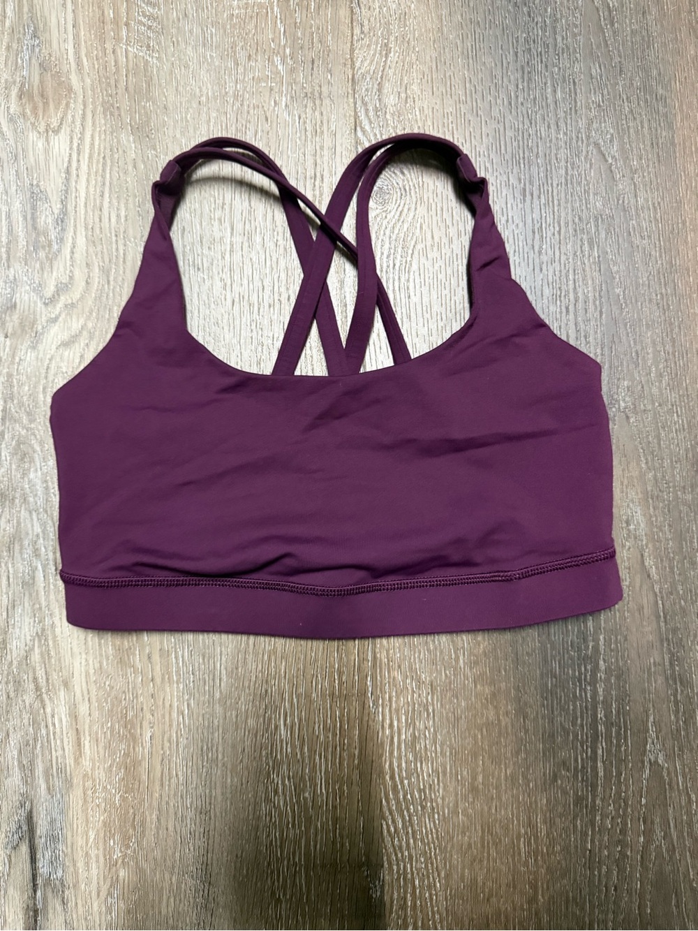 LULULEMON Maroon Sports Bra